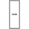 PosterPalooza | Panoramic Slim Profile Silver Frame - UV Acrylic, Foam Board Backing, Hanging Hardware - 2 of 4