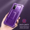 Dexnor for Samsung S20 Case, [Built in Screen Protector and Kickstand] Heavy Duty Military Grade Protection Shockproof Protective Cover - 2 of 3