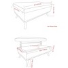 NicBex 42.1" Storage Bench Rectangle Lift Top Coffee Table Storage Ottoman for Bedroom, Living Room - 3 of 4