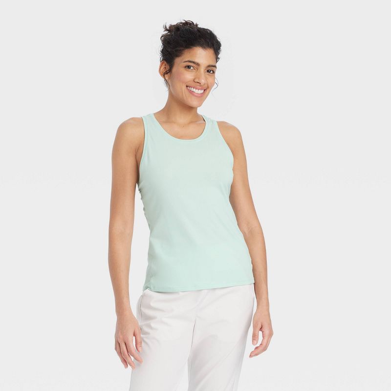 Women's Essential Racerback Tank Top - All In Motion™, 1 of 6