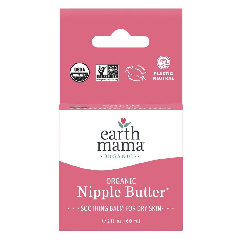 Earth Mama Organics Nipple Butter - 2 fl oz, 1 of 12