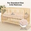 KeaBabies Isla Waterproof Crib Sheets for Boys, Girls, 2pk Baby Fitted Crib Sheet, Waterproof Crib Mattress Protector Sheets - 2 of 4