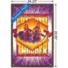 Trends International Marvel Thor: Love and Thunder - Purple Lightning Framed Wall Poster Prints - 3 of 4