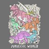 Infant's Jurassic World Colorful Dinosaurs Group Bodysuit - image 2 of 3