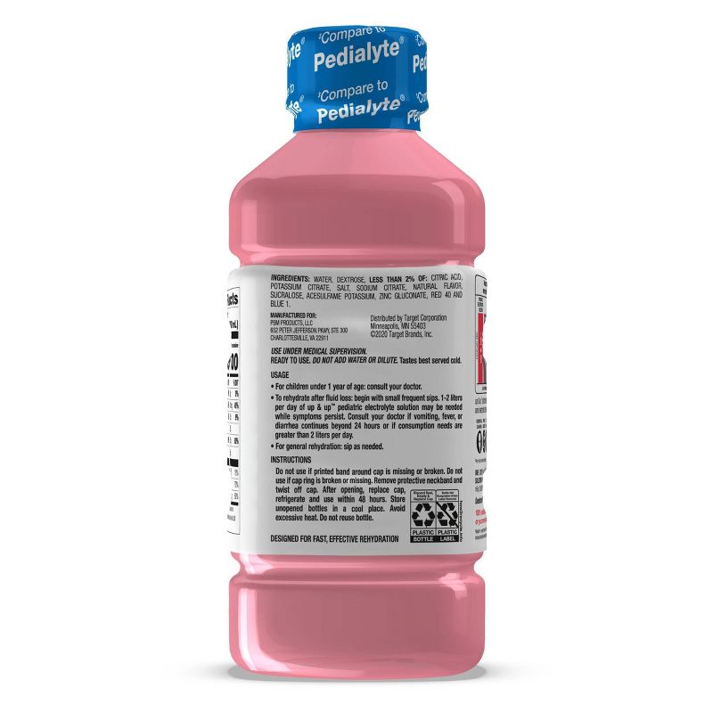Pediatric Electrolyte Drink - Strawberry - 33.8 fl oz - up &#38; up&#8482;, 6 of 10