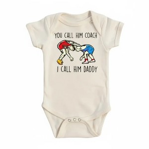 Wrestling Newborn Baby Onesie® Bodysuit GS1 - 1 of 4