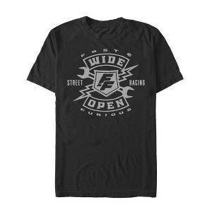 Men's Fast & Furious Street Racing Emblem T-Shirt - 1 of 4