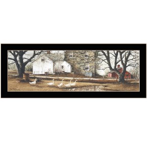 "Puddle Jumpers" by Artisan John Rossini, Ready to Hang Framed Print, Black Frame - 1 of 1