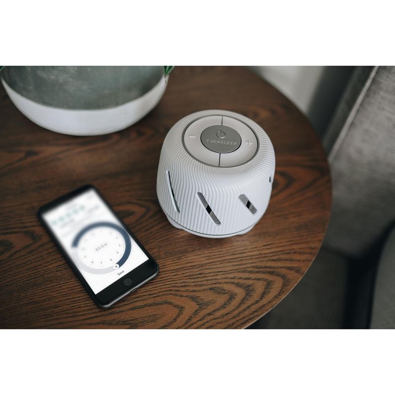 Yogasleep Dohm® Connect App-Controlled White Noise Sound Machine, White, 4 of 10