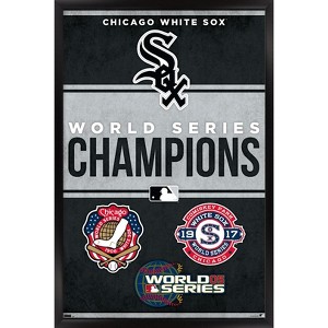Trends International MLB Chicago White Sox - Champions 23 Framed Wall Poster Prints - 1 of 4