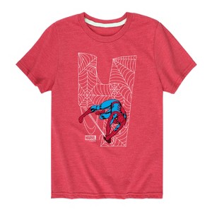 Boys' - Marvel - Spider-man 4Th Birthday Short Sleeve Graphic T-Shirt - 1 of 4