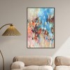Art Remedy Lovely Feeling Blue Abstract Wall Art Framed - 2 of 4