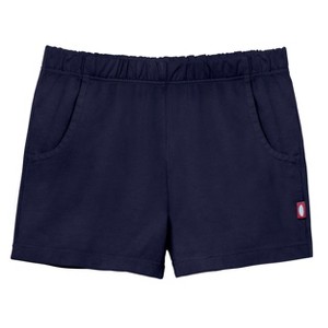 City Threads USA-Made Cotton Girls Soft UPF 50+ Jersey Pocket Shorts - 1 of 4