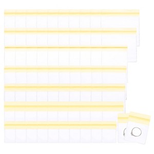 Unique Bargains PVC Clear Plastic Jewelry Storage Pouches Mixed Sizes 70 Pcs - 1 of 4