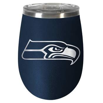 NFL Seattle Seahawks 10oz Team-Colored Wine Tumbler