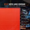VEVOR Welding Screen with Frame, 6' x 8' Welding Curtain Screen,Flame-Resistant Vinyl Welding Protection Screen on 4 Swivel Wheels (2 Lockable), Red - 3 of 4