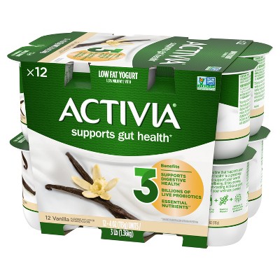 Activia Low Fat Probiotic Vanilla Yogurt - 12ct/4oz Cups_6