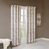 PAGED Jacquard Printed Blackout Curtains for Bedroom,Window Curtain Panels with Grommet Top,Curtains for Living Room,Machine Washable,Ivory - 2 of 4
