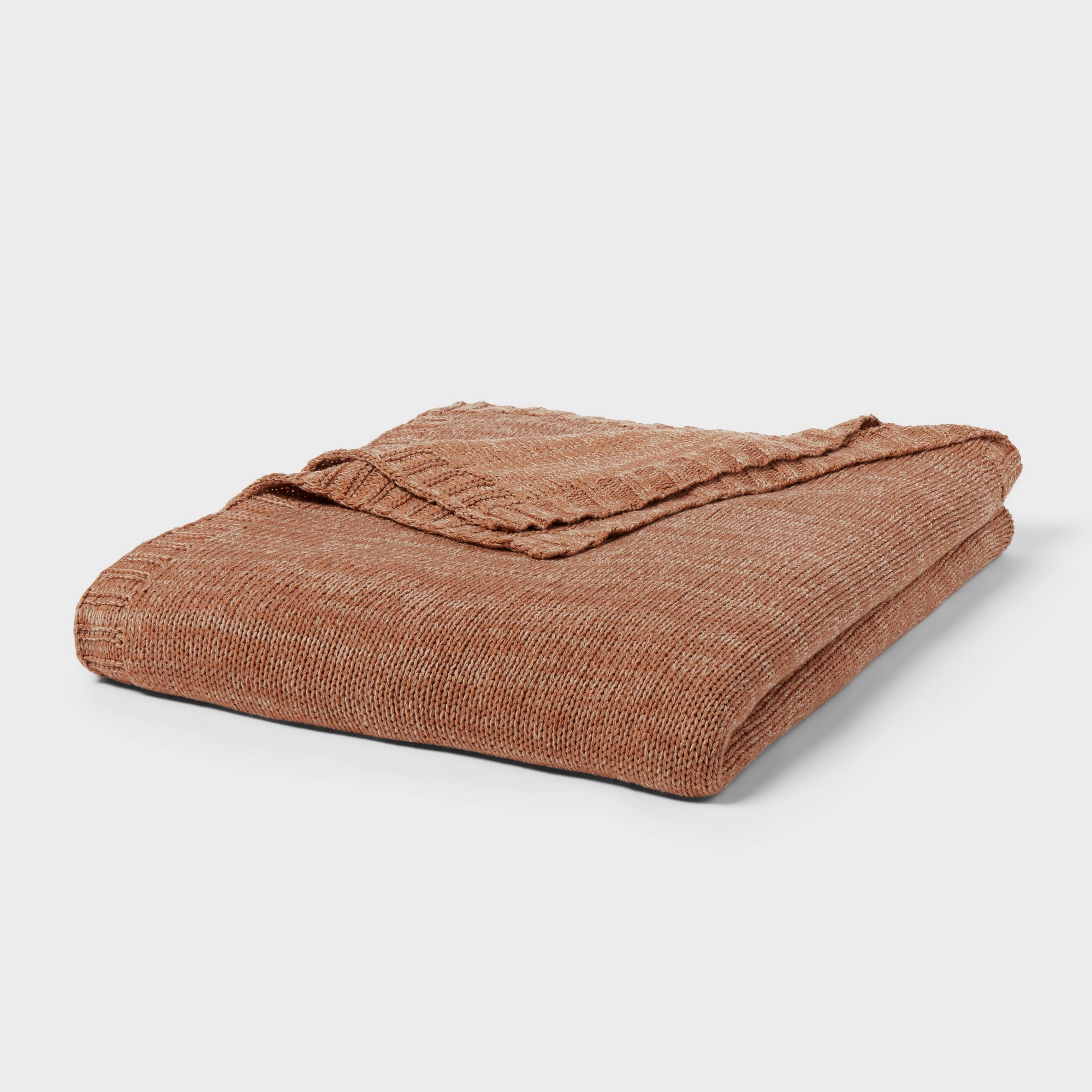 King Knit Blanket Brown - Threshold™