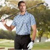 HAPPY BAY Mens Polo Shirts Short Sleeve Dri Fit Men's Summer Polos Moisture Wicking Shirt Collar Dress Tshirt Golf Shirts for Men - 2 of 4