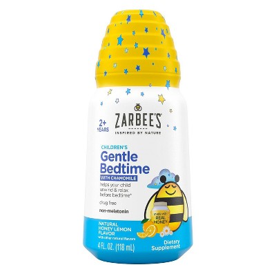 Zarbee's Children Gentle Bedtime Liquid - Honey Lemon - 4oz
