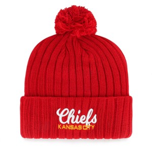 NFL Kansas City Chiefs Women's Flourish Knit Beanie - 1 of 2