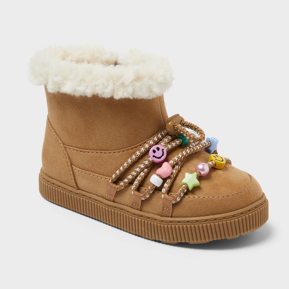 Toddler Hydee Combat Boots - Cat & Jack™ Tan 11T