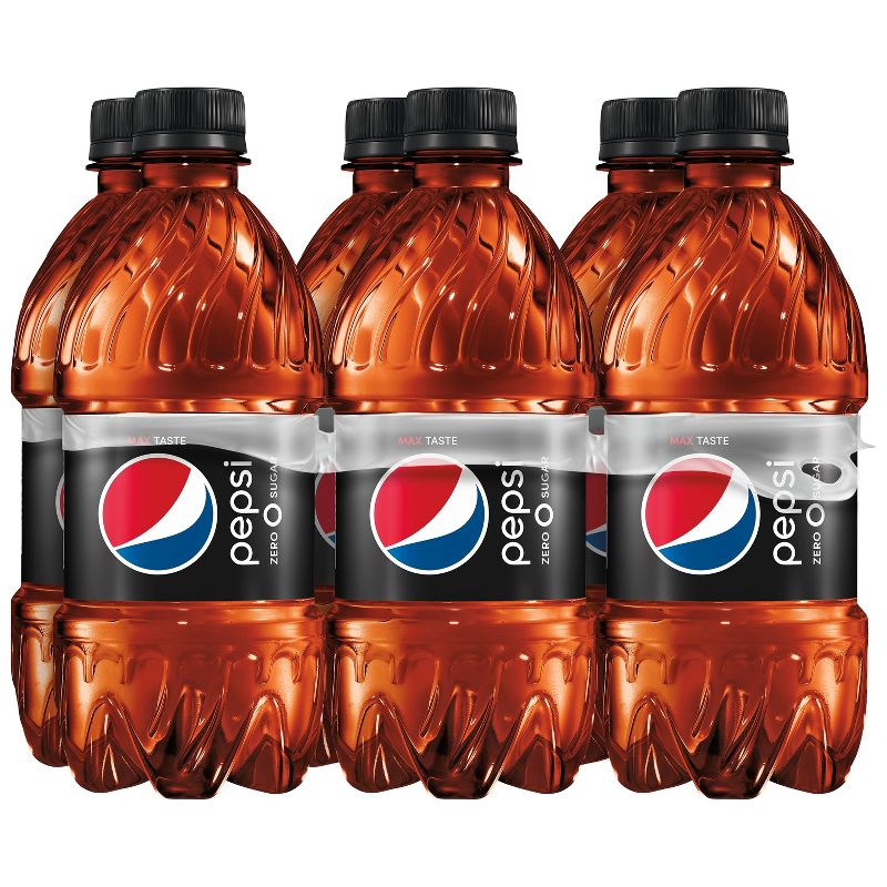Pepsi Zero Sugar Soda - 6pk/16 fl oz Bottles, 1 of 5