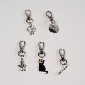 Hello Lux 'Spooky' Phone Charms - Silver - 1 of 4