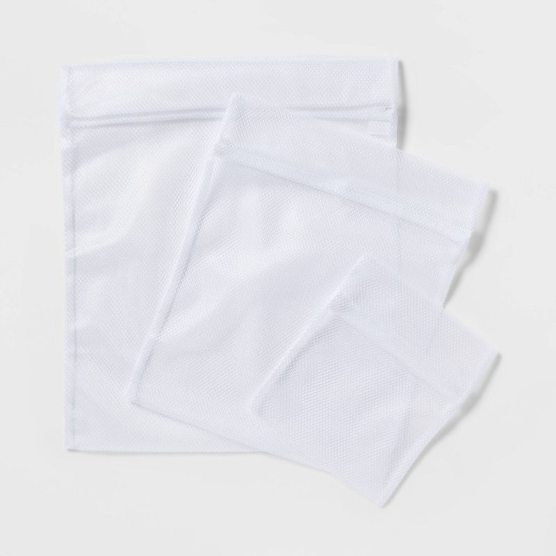 3pk Mesh Wash Bags White - Brightroom&#8482;, 1 of 4