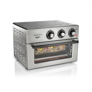 Hamilton Beach Electric Air Fryer Oven - Silver: 1800W Toaster & Broiler, Stainless Steel, Dishwasher-Safe Parts - 1 of 4