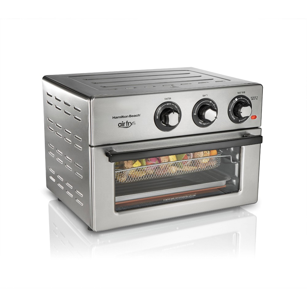 Photos - Fryer Hamilton Beach Electric Air  Oven - Silver 