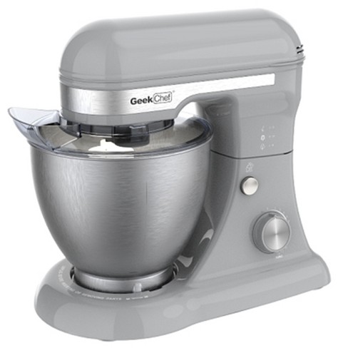 Costway 380W 4.8 qt. . 8-Speed White Stainless Steel Stand Mixer with Dough  Hook Beater EP24940US-WH - The Home Depot