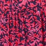 periwinkle raspberry floral