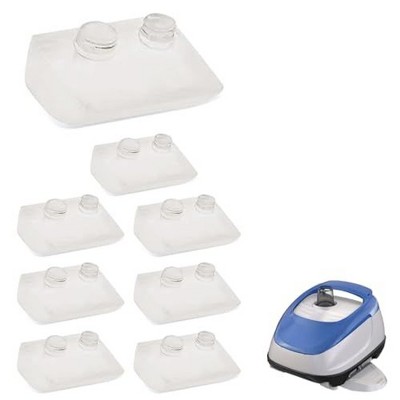 Impresa 8-Pack Pod Shoes for Concrete Pools - Replacement for Navigator and Pool Vac Vacuum Pool Cleaners