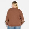 Women's Chevy Blazer Fleece Graphic Sweatshirt - Light Brown - 3 of 3