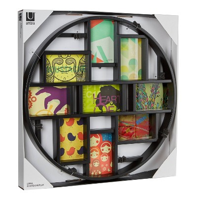 Classic Black 9-Opening Collage Wall Frame 23" Display