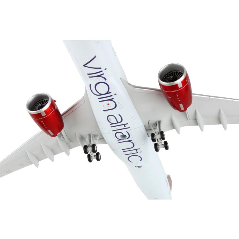 Airbus A330-900 Commercial Aircraft "Virgin Atlantic Airways" White with Red Tail 1/200 Diecast Model Airplane by GeminiJets, 4 of 5