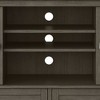 47" Solid Wood Transitional Style TV Media Stand with Cord Management, Shaker Style Doors and Bottom Drawers for Living Room and Bedroom - 4 of 4