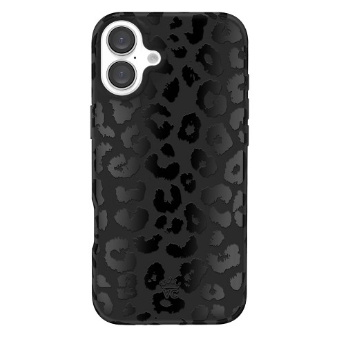 NWT Velvet Caviar Black Leopard Phone Case, Charger and deals Mag Ring