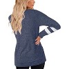 Haute Edition Women's Varsity Stripe Slouchy Tee - 2 of 2