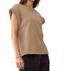 Women's Vada Braided Detail Cap Sleeve Top - entro - 4 of 4