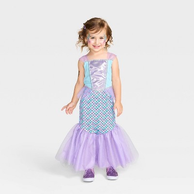 Toddler Magical Mermaid Costume Dress - Hyde and EEK! Boutique™ Aqua Blue