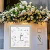 Romano Signature Mat Picture Frame – Guest Book Alternative for Weddings, Graduations, or Retirement – Autograph Photo Mat for Signature Board - 4 of 4