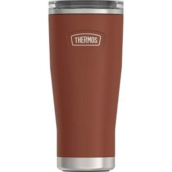 Thermos ICON Series Stainless Steel Vacuum Insulated Water Bottle with  Screw Top, 24oz, Saddle