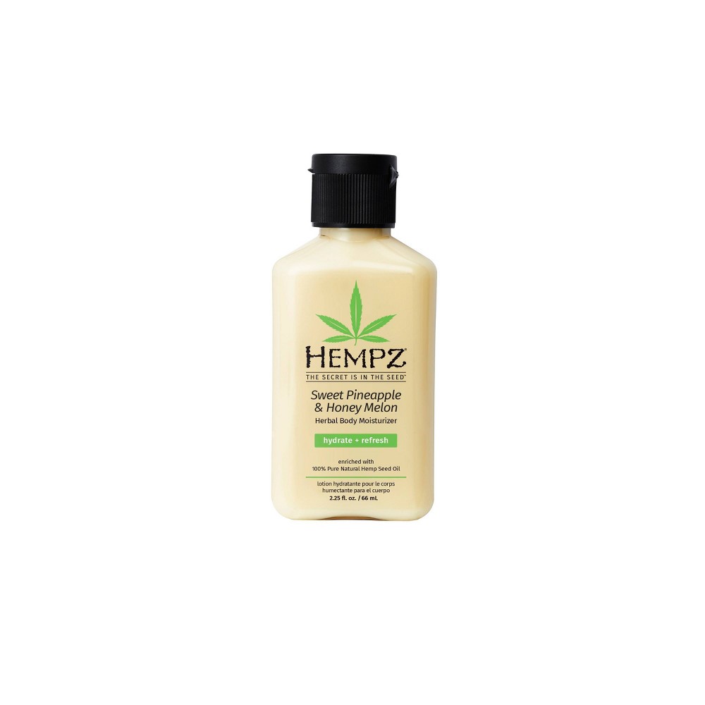 Photos - Cream / Lotion Hempz Herbal Body Lotion - Hydrating Sweet Pineapple and Honey Melon - 2.2 