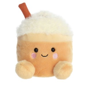 Aurora Mini Speckle Pumpkin Spice Latte Palm Pals Festive Stuffed Animal Brown 5" - 1 of 4