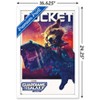 Trends International Marvel Guardians of the Galaxy Vol. 3 - Rocket One Sheet Framed Wall Poster Prints - 3 of 4