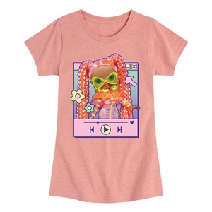 Girls' - LOL Surprise! - Play Dazzle Music Fitted Short Sleeve Graphic T-Shirt - 1 of 4