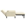Corduroy Loveseat, Convertible Lounge Chair and Bed - 4 of 4